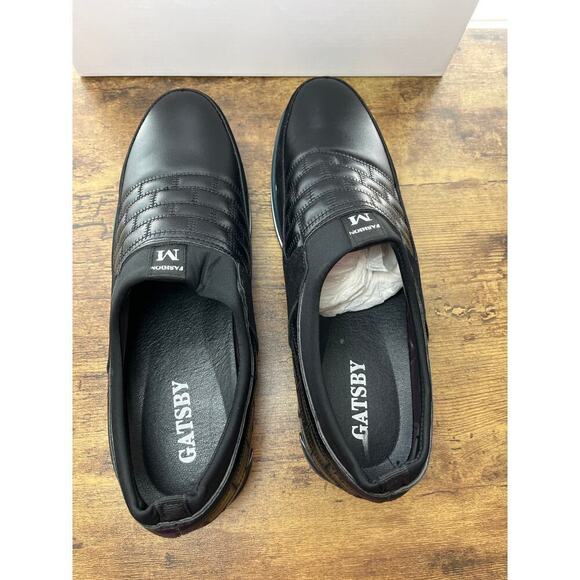 Gatsby M Fashion  Mens 11 Black Slip On Casual/Business Shoe main image 5